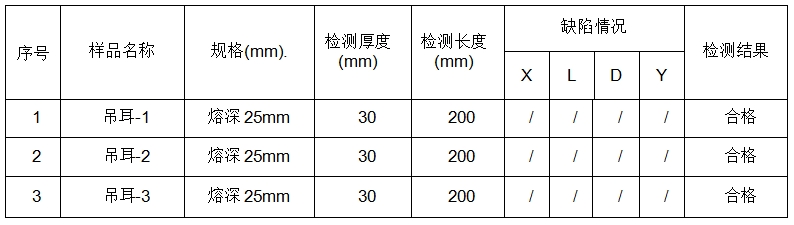 中鐵某局陸豐項目UT檢測